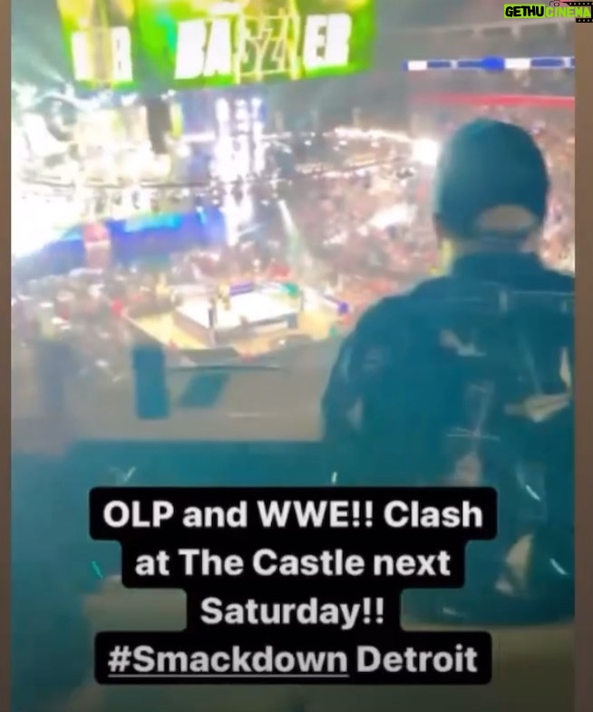 Raine Maida Instagram - Our latest track “RUN” soundin off at @ Little Ceasars Arena in D-Town reppin @wwe . We’re the official theme song for #clashatthecastle up next with our guy @dmcintyrewwe!!! Oh my god you better run….. Little Caesars Arena