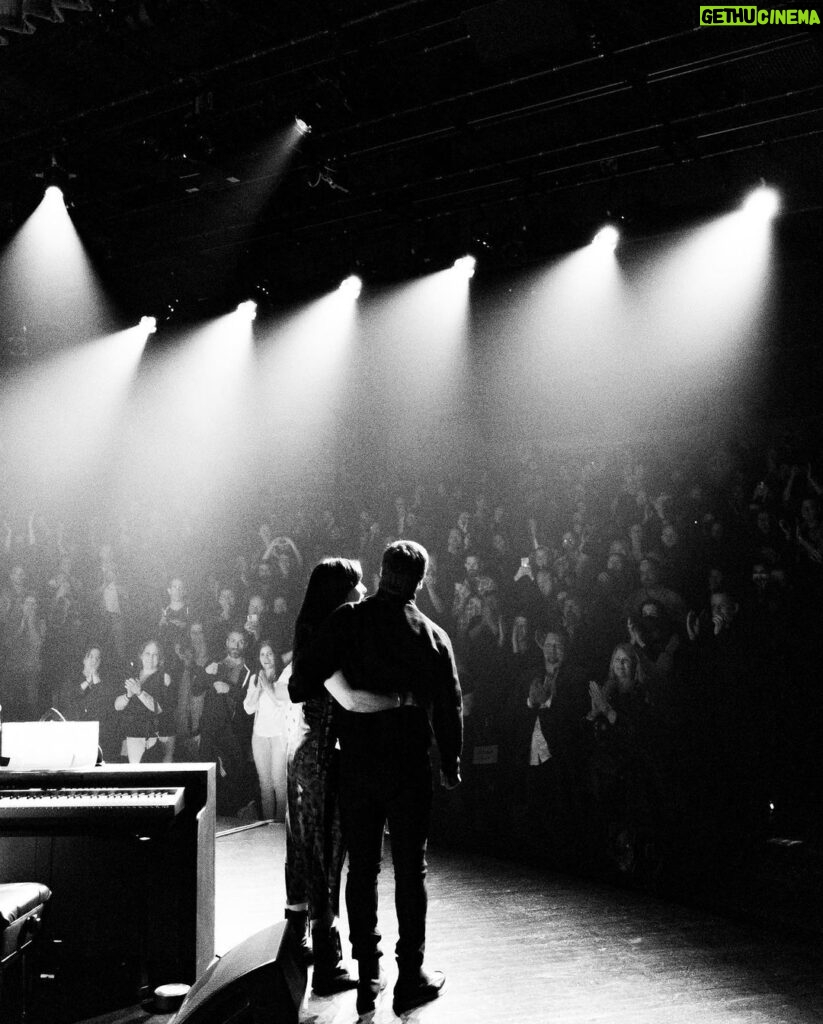 Raine Maida Instagram - First Raine+Chantal shows in a minute. can’t thank fans enough for their intense love & energy. response to shows is overwhelming. vibes in these theaters each night. transcendent. @rowanmaida opened. wow. distinct. true. artist. we are forever grateful. humbled by it all. New music soon. be safe during holidays . ♥️❤️🖤 📸 @jessedimeo @coreykellyimages #livemusic #duos #newartist Toronto, Ontario