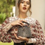 Raisa Andriana Instagram – Stepping into the day with confidence, grace, and a touch of sparkle #LVCapucines