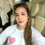 Raisa Andriana Instagram – @vivaplstn @katherinekarnadi shirt 🍉