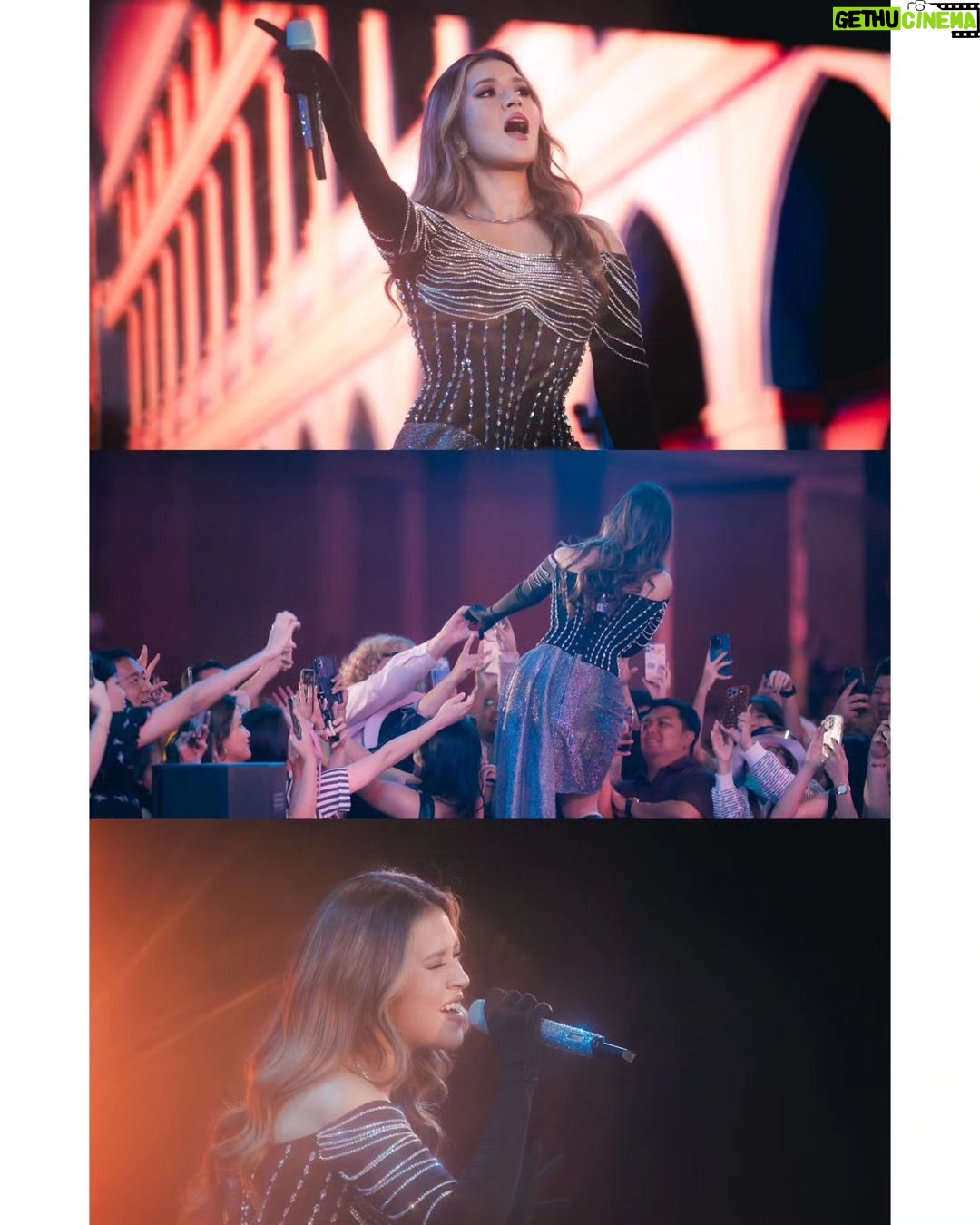 Raisa Andriana Instagram - Cheers to an incredible last stage in 2023 at @hotelmulia ! So thankful you guys chose to spend the special night with us. Here here to a bigger & better 2024! Makeup // @ferryfahrizal Hair // @ibaayy___ Styled // @ivanteguhsantoso Photo // @high_iso