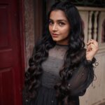 Rajisha Vijayan Instagram - Twirl, swirl and shine like a pearl! 🖤 Outfit: @bunastudio Styling: @styledbysmiji Photography: @jiksonphotography Glam: @laxmi_saneesh Assisted by : @siraj_saleem_