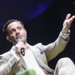 Ramin Karimloo Instagram - Hello China. Finally. Here. Ready. Excited. Thank you for having us. See you tonight. #china #thereunion #concert @hadleyfraser @samanthabarks @hollyannehull @nataliemayparis @earl_carpenter @adam_hoskins_music 🖤 Beijing, China