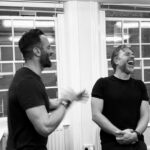 Ramin Karimloo Instagram - Rehearsals with @hadleyfraser were productive as ever. Join us in Trieste on 25th October when we will (try and) hold it together for a couple of hours. Maybe. We’ll at least give it a go. Ticket link in bio. #FromTheRehearsalRoom