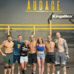 Ramin Karimloo Instagram - They do #crossfit with sophistication here in #trieste #italy. Thanks for letting us jump in with the coaches today. @audace_fight_e_crossfit 🖤 @bradleyjaden