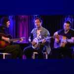 Ramin Karimloo Instagram - Take a first listen to Hushabye Mountain at @thegreenroom42 from @raminkarimloo’s upcoming and final EP release for his bluegrass series “The Road To Find Out - West” which will be dropping soon. Be on the lookout for the release date from Ramin & BroadwayWorld! 🪕 See the link in our bio for a performance of ‘Androgynous’.