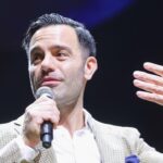 Ramin Karimloo Instagram - Hello China. Finally. Here. Ready. Excited. Thank you for having us. See you tonight. #china #thereunion #concert @hadleyfraser @samanthabarks @hollyannehull @nataliemayparis @earl_carpenter @adam_hoskins_music 🖤 Beijing, China