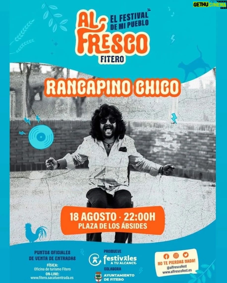 Rancapino Chico - 362 Likes - Llegando a Fitero.. Presento:
"HIJO DEL CANTE"
Mis @rancapineros en un ratito nos vemos..
❤️🌲🤗
