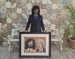Rancapino Chico Instagram - Hoy ha sido la presentación del "Hijo del Cante"
en el Museo Municipal Fco. Montes Paquiro
en presencia de nuestro alcalde. 

Lo presentaré el día 25 de mayo en el teatro moderno de chiclana. Y al mismo tiempo, me he llevado esta sorpresa tan especial del gran pintor Diego Leal un regalazo grande y un orgullo ser pintado junto con mi maestro de un artistazo como tuuu.. ❤️🌲🤗🤗..

📷 @mlsgloss
