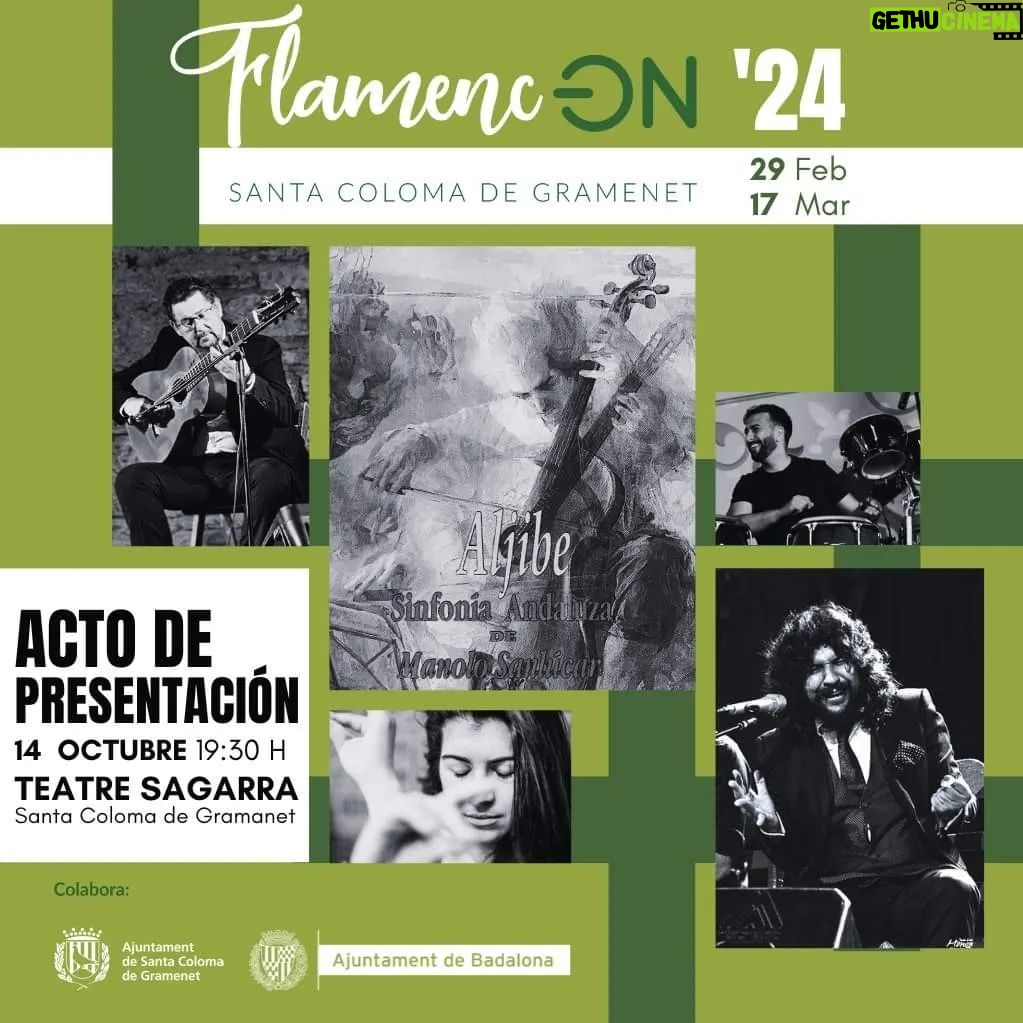 Rancapino Chico Instagram - Aquí os dejo toda la información.. 👇🏾 Que ganasssss!!!! ❤️🌲🤗 🗓 14 de Octubre 2023 🕞 19:30h 📍 Teatre Sagarra (Santa Coloma de Gramanet, BCN) 🎶 Interpretación de la obra de Manolo Sanlúcar 'Aljibe' Con la colaboración del alumnado del conservatorio de Danza del Institut del Teatre. Institut del Teatre. Diputació de Barcelona Y con las actuaciones de: Alonso Núñez Rancapino Chico Alonso Nuñez Rancapino Chico Esmeralda Rancapino Esmeralda Rancapino Cantaora La guitarra de Antonio Higuero Antonio Higuero Percusión de Ramón Torres y las palmas de "El mosquito" y Diego Amaya. ℹ️ Para más información y compra de entradas www.flamencon.es Enlace directo en la bio. #flamenco #FestivalFlamenco #baileflamenco #canteflamenco #guitarraflamenca Ugt Ajuntament de Badalona Santa Coloma De Gramenet