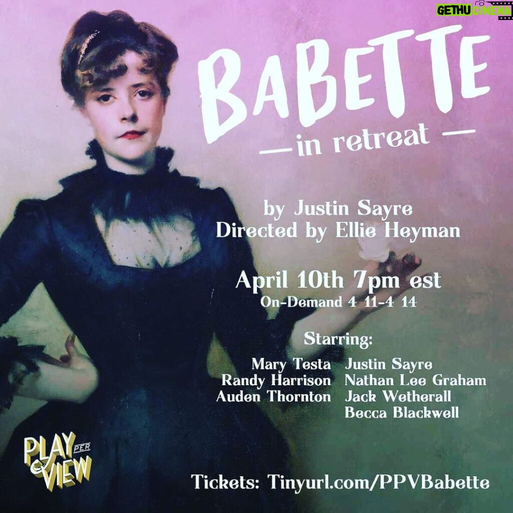 Randy Harrison Instagram - Reading a new play by Justin Elizabeth Sayre to benefit the @aliforneycenter Saturday April 10th at 7pm! Look at this cast, what?! Great play, great cause. Link in bio.