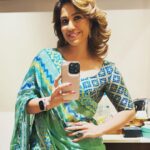 Ranjini Haridas Instagram - Coz it was Diwali I decided to dress the part for work just to click pics and realised these were the only pics we took .Also, totally forgot to post iin time . #thecommitmentwasalittleshaky #😂