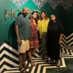 Ranjini Haridas Instagram - Friday night catch up! @madsie29 @ranjinijose @samsonjvalentine #kochidiaries #dinneranddrinks #goodvibes #nightout