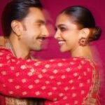 Ranveer Singh Instagram - May Bappa’s divine presence fill your home with love and positivity ♥️🧿🙏🏽✨ Happy Ganesh Chaturthi! @deepikapadukone