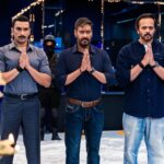 Ranveer Singh Instagram - शुभारंभ ! 🕉️🧿🙏🏽♥️ ✨💫 All set to reprise one of my most loved characters from the Rohit Shetty Cop Universe - SIMMBA 👮🏻‍♂️ in #SinghamAgain ! We seek your love and blessings for our new journey ♥️🙏🏽 @ajaydevgn @itsrohitshetty