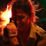 Ranveer Singh Instagram - AALI RE AALI…LADY SINGHAM AALI !!!!! 👮🏻🔥🔥🔥🔥🔥 SHAKTI SHETTY has arrived in the Cop-verse !!!!! @deepikapadukone @itsrohitshetty #SinghamAgain