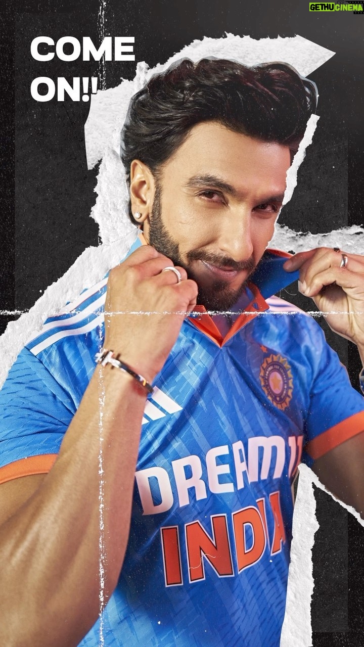 Ranveer Singh Instagram - Let’s go Team India! #3KaDream