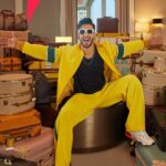 Ranveer Singh Instagram - When you can’t wait to winter #InAbuDhabi... 👀😎 Abu Dhabi, United Arab Emirates