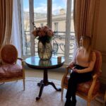 Raquelle Stevens Instagram – Happy place ☕️💞 Ritz Paris