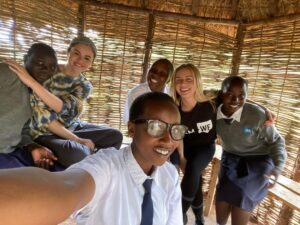 Raquelle Stevens Instagram - Spent the week in Kenya with @selenagomez & the most amazing team @wemovement. I will forever remember the beautiful people we met. I learned so much and was reminded that no matter where I am whether at home or anywhere in the world the greatest gift in life is being able to connect with people. I was again reminded that no matter where we live or what our background is we are all connected through our humanity. During one of our afternoons we had the opportunity to bead jewelry with a group of local mamas. Even though we didn’t speak the same language, we had the best time together and were able to connect through eye contact, smiles, laughter, and hugs. We also visited two of the WE schools. The secondary girls school and the WE college where we were moved by the stories we heard, and inspired by the intelligent, confident girls we got to spend time with. I learned that attending secondary school is a huge privilege with only 41% of girls attending. The girls we spoke with are so grateful for the opportunity to learn and we need to see this number increase. I will cherish these moments and all the other moments had during this past week. I leave remembering that we all want the same things. That is to be seen. To love and be loved. And to live in a world where we all have the access we need to achieve our dreams, build a life we are proud of, and to leave a better world for future generations. ❤️