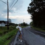 Raquelle Stevens Instagram - Walking home The Middle of Nowhere