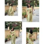 Rashmi Agdekar Instagram - Pista barfi aesthetic !! Thank you @houseofdorii for the saree 💫