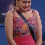 Rathika Rose Instagram - I extend my heartfelt thanks for your votes and saving me from nominations. I’m committed to giving my all in the upcoming games. Love you all ❤️☝️ COSTUME BY @aishwarya_label JEWELLERY BY @fashioncurvee #rathikarose #biggbosstelugu #bigbosstelugu #biggboss7telugu #starmaa #bigbosstelugu2