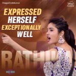 Rathika Rose Instagram - Her words were eloquent, leaving no doubt that she expressed herself exceptionally well 💪🙌 COSTUME BY @adika_fashion_cafe #rathikarose #biggbosstelugu #bigbosstelugu #starmaa #mass