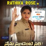 Rathika Rose Instagram - Watch our talented Rathika Rose in her latest movie #NenuStudentSir ! on @primevideoin @ahavideoin @sv2entertainment @ganeshbellamkonda @rakesh14uppalapati #bigboss7telugu @rathikarose_official @naandhi.satish