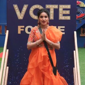 Rathika Rose Instagram - It was a pleasure, Luck and a Privilege to be on the Biggboss7 stage along side King #nagarjuna sir. 

Opportunity to walk into the house again is more than what I expected. It was a heart melting moment to see my people in house. Happy for them and proud of few as well. Wish I could join them soon.

The moment I got a call that you have a chance to appeal for your reentry, the first thing came into mind was my dads words that ‘If you have heart and guts to accept your mistakes and willingness to correct, God Definitely gives a Second chance’. 

God gave me a chance to appeal for the same. 

Will wait and take whatever the decision that comes out. But if given a chance, I assure you all that I will give my best and play my game much much better to everyones satisfaction. 

Outfit By @aishwarya_label 

Edit help : @rathikarose.fc 

#rathika #rathikarose #rathikareentry #rathikaonbbtelugu7 #starmaa #disneyplus #hotstar #biggbosstelugu7 #reentry #vote #appeal #teamrathika #loveyouall