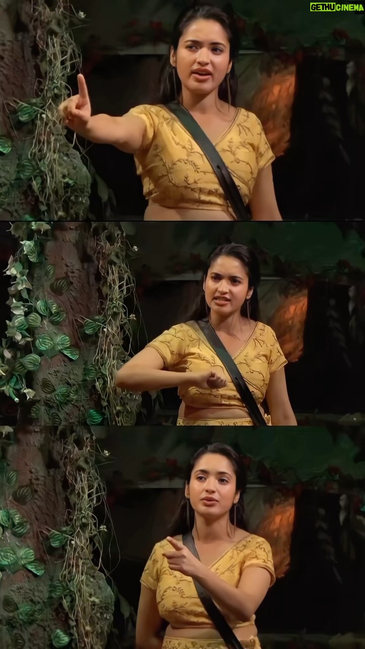 Rathika Rose Instagram - She articulated valid points in nominations her insights were impressive, proving she’s exceptionally adept🔥 COSTUME BY @ambica_vadla JEWELLERY BY @fashioncurvee STYLED BY @harinireddym #rathikarose #bigbosstelugu #biggbosstelugu #biggboss7telugu #starmaa
