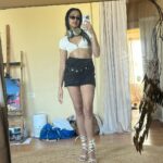 Raveena Aurora Instagram - week of mirror selfies around the world 😱 Ok let me journal and be feral and honest w u for a sec because it’s been a while since I did that . i went 2 Europe this week, and I was really resisting it because I was supposed to do vipassana at home instead (I’ve been tryna do it every month - it’s like 10 hours of meditation for a series of days) . It’s my birthday this week, a turn of a new decade .. I’ve been partly embracing it & finding myself in the happiest year of my life as I bloom & bloom into this loving loving gorgeous gorgeous joyful joyful creating creating being 🥳 🥳, and then there are parts of me that are scared and contending with growing older for the first time !! Partly bcus of how much stress is placed on a woman’s age as we grow , and this outdated stereotype that aging people only grow more out of touch, out of (capital’s !!!!!) function . It’s funny- I oscillate between feeling like a reflection of the beauty and nature around me, and then every now and then if I linger too long in the digital world I find myself questioning my features and wondering if I need to change , wondering if I’m doing enough . It’s such a sinking feeling and maybe it’s why I have to meditate such an insane amount 2 stay grounded amongst machines. Anyways so back to Europe. I was resistant and asked my angels why they wanted me to go . They led me to a Tibetan temple in London . I got to the temple and sat in the prayer room and I started to go into deep meditation, still a bit confused why I was led here . Something in me started counting all the buddhas on the wall - there were so many more than usual !! & then I counted 30 TO BE EXACT !!An early birthday gift from the angels. And then they told me - WHY ARE YOU QUESTIONING THE PERFECT ORDER OF THINGS ? They said- “we made the most beautiful, perfect, divine , free vessel for your soul and we have a divine plan for u- why are you holding onto your twenties, why are you resisting the perfect path forward ??” And then I got flashes of the next decade and it was SO bountiful. I saw my future babies, I saw all the success and abundance, I Saw myself only becoming more warm, beautiful, knowing , strong with age😍 London, United Kingdom
