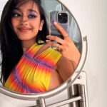 Raveena Aurora Instagram - Last night b4 the show ….. ‧₊˚🖇️✩ ₊˚🎧⊹♡ @natasianart photos and makeup by @virtual.brat Smithsonian National Museum of Asian Art