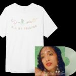 Raveena Aurora Instagram - my first born lucid is getting a anniversary repressing 🧚🏽‍♀️🧚🏽‍♀️🧚🏽‍♀️🧚🏽‍♀️ these are very rare and special and im so excited to share with you. Limited edition PRE-ORDERS AVAILABLE NOW ON MY WEBSITE !! We created a new anniversary t-shirt , AND brought back the All My Friends tee ♥️♥️🥰♥️ IF ITS SOLD OUT ON MY WEBSITE, ALSO AVAILABLE ON VINLY ME PLEASE , AMAZON AND URBAN OUTFITTERS