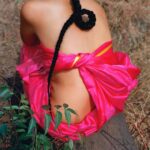 Raveena Aurora Instagram - In one of our last editorial nods to the “Asha’s awakening” universe, we bring back the story of Asha full circle, and envision her in all her space goddess beauty , when she comes back down to earth from space and lands in India in the year 2033.. Thank you @shubham_lodha for your poetic photography. It was such a full circle moment for the Asha universe to finally create a visual in india, and with the sweetest team , for earth-loving magazine @atmos . I am so in love with atmos’s whole ethos and it was so special getting to embody Asha’s essence for one of the last times before what comes next … 👀 Photographs by Shubham Lodha @shubham_lodha Production by Manoj Kaira @manojchetansinghkaira Photo assistant @yashna_kaul Styling by Reva Bhatt @hybridhues Styling assistant @weneedasecretlife___ Makeup by Amrita Mehta @makeupbyamrita Hair by Silky Mehra @mehrasilky Clothing by @rimzimdaduofficial, @raw_mango, @bloni.atelier Jewelry by @bhavyarameshjewelry, @isharya Mumbai - मुंबई