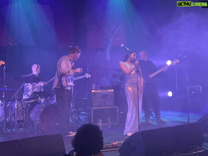 Raveena Aurora Instagram - Kowaii & kawaii ♥️ thank u archy, jack, James, George , galgo and ben for welcoming me to play seagirl in your band this past weekend Los Angeles, California