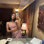 Raveena Aurora Instagram - week of mirror selfies around the world 😱 Ok let me journal and be feral and honest w u for a sec because it’s been a while since I did that . i went 2 Europe this week, and I was really resisting it because I was supposed to do vipassana at home instead (I’ve been tryna do it every month - it’s like 10 hours of meditation for a series of days) . It’s my birthday this week, a turn of a new decade .. I’ve been partly embracing it & finding myself in the happiest year of my life as I bloom & bloom into this loving loving gorgeous gorgeous joyful joyful creating creating being 🥳 🥳, and then there are parts of me that are scared and contending with growing older for the first time !! Partly bcus of how much stress is placed on a woman’s age as we grow , and this outdated stereotype that aging people only grow more out of touch, out of (capital’s !!!!!) function . It’s funny- I oscillate between feeling like a reflection of the beauty and nature around me, and then every now and then if I linger too long in the digital world I find myself questioning my features and wondering if I need to change , wondering if I’m doing enough . It’s such a sinking feeling and maybe it’s why I have to meditate such an insane amount 2 stay grounded amongst machines. Anyways so back to Europe. I was resistant and asked my angels why they wanted me to go . They led me to a Tibetan temple in London . I got to the temple and sat in the prayer room and I started to go into deep meditation, still a bit confused why I was led here . Something in me started counting all the buddhas on the wall - there were so many more than usual !! & then I counted 30 TO BE EXACT !!An early birthday gift from the angels. And then they told me - WHY ARE YOU QUESTIONING THE PERFECT ORDER OF THINGS ? They said- “we made the most beautiful, perfect, divine , free vessel for your soul and we have a divine plan for u- why are you holding onto your twenties, why are you resisting the perfect path forward ??” And then I got flashes of the next decade and it was SO bountiful. I saw my future babies, I saw all the success and abundance, I Saw myself only becoming more warm, beautiful, knowing , strong with age😍 London, United Kingdom