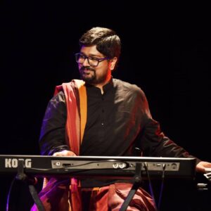 Ravi G Instagram - Happy to be a part of the band "Lakkshya". We are releasing an instrumental version of "Hai Rama" tomorrow (16/04/2020), One of the iconic songs by the genius A.R.Rahman. Follow the page Lakkshya . You can also find the teaser in the page. Stay tuned and Enjoy .

#lakshya #instrumentalfusion #hairama #arrahman #hariharan