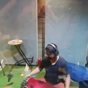 Ravi G Instagram - My First ♥️ I feel like a kid in candy store when I am with this instrument "Mrudangam" .

#nanganallurravishankarmode #carnaticmusic #recordingartist