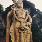 Ravi G Instagram - Batu caves Murugan temple ... #divinevibes #positivity Sri Subramaniar Temple Batu Caves