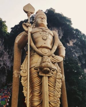 Ravi G Instagram - Batu caves Murugan temple ... #divinevibes #positivity