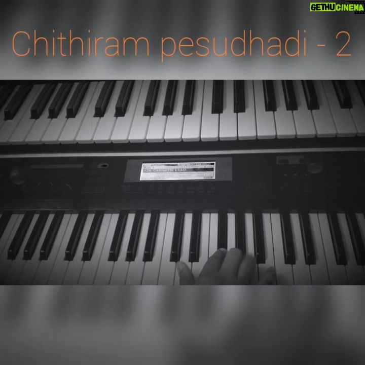 Ravi G Instagram - Chithiram pesudhadi - 2 #worldmusicday2018 #chithirampesuthadi #sivajiganesan #carnaticonkeyboard #korgx50 #korg #korgtr #korgkross2 #oldclassics #tmsoundarajan