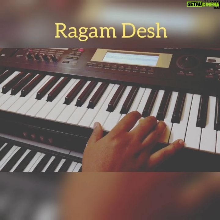 Ravi G Instagram - The one raaga that creates the purest feeling of patriotism in every heart . Happy to share 2 of my favorites in ragam DESH . Spread peace and love .. #desh #thunbamnergaiyil #manmandhira #shankarmahadevan #korg #korgtr #korgx50 #indianclassicalmusic