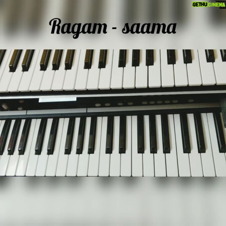 Ravi G Instagram - Always wanted to try this rakthi ragam "SAAMA" for it's divine feel .. #carnaticonkeyboard #korgx50 #carnaticmusic #eveningjamsession #saama #divine #soulful