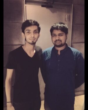 Ravi G Instagram - " UYIR NADHI " recording session - VEDALAM ...