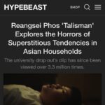 Reangsei Phos Instagram – had the pleasure of talking about my film talisman ✂️🧅🐈‍⬛ @hypebeast @vice @cbctoronto @thetorontostar