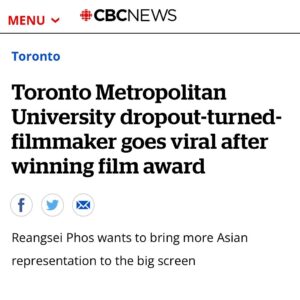 Reangsei Phos Instagram - had the pleasure of talking about my film talisman ✂️🧅🐈‍⬛ @hypebeast @vice @cbctoronto @thetorontostar