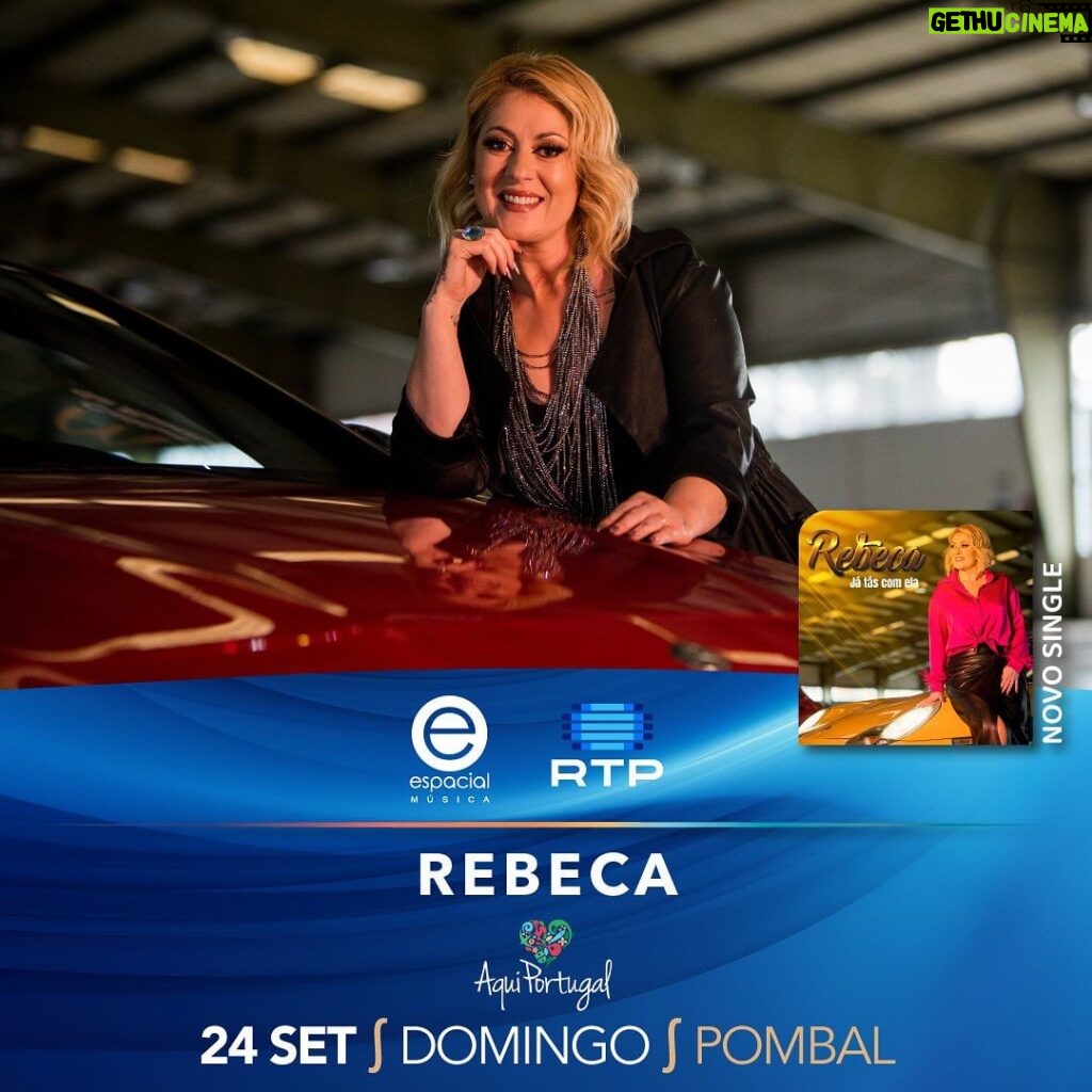Rebeca Instagram - Este domingo estarei convosco na RTP1 “Aqui Portugal” a partir das 18.30 🥰❤️ A não perder … Já tás com ela
