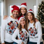 Rebeca Instagram - Eu já escolhi a roupa para a família na noite da consoada 🎄😍😍 e tu de qual gostas mais? Podem visitar a loja @colares_de_catia_prata e podem até escolher as prendinhas de natal 👌😍🎅 🎄