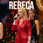 Rebeca Instagram - E quem está desse lado a assistir ao especial Masterchef na RTP1 ???! a não perder 🥰 até já @vestido vermelho metalizado da loja @micaela_silva_atlier lindoooo❤️ mais uma vez obrigada pela confiança 🙌